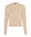 Jacquemus Le Gros Grain T-shirt In Neutral
