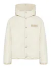 JACQUEMUS JACQUEMUS LOGO PATCH PADDED COAT