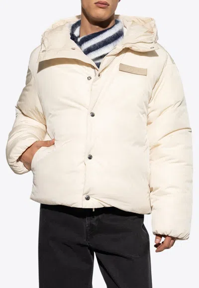 Jacquemus Logo Patch Puffer Jacket