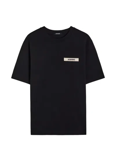 JACQUEMUS LOGO-PATCH T-SHIRT