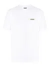 Jacquemus Logo-patch T-shirt In White