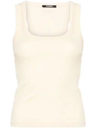 JACQUEMUS LOGO PATCH VEST