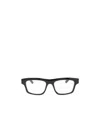 Jacquemus Logo Plain Glasses In Black