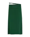 Jacquemus La Jupe Notte Skirt In Green