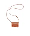 Jacquemus Logo Plaque Wallet In Brown