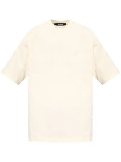 JACQUEMUS LOGO-PRINT COTTON T-SHIRT