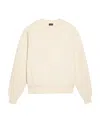 Jacquemus Logo Printed Crewneck Sweatshirt In White