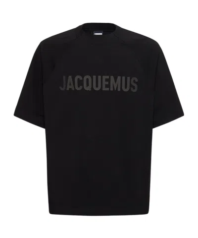JACQUEMUS JACQUEMUS LOGO PRINTED CREWNECK T-SHIRT