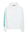 Jacquemus Le Hoodie Typo Hoodie In White