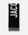 Jacquemus The Brushed Wrap Scarf With Fringed Detail