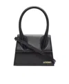 Jacquemus Small Handle And Removable Shoulder Strap In Black