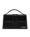 Jacquemus Rectangular Top Handle Detachable Strap Shoulder Bag In Black