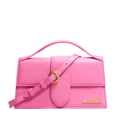 Jacquemus Logo Shoulder Bag In Pink