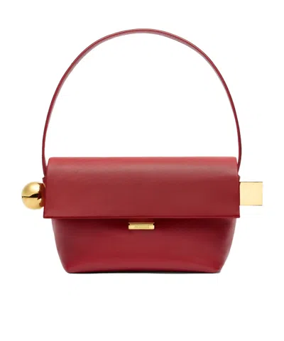 JACQUEMUS JACQUEMUS LE ROND CARRÉ LOGO DETAILED SHOULDER BAG