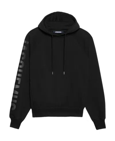 JACQUEMUS JACQUEMUS LOGO SLEEVE HOODIE