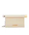 Jacquemus Logo Square Shoulder Bag In Brown