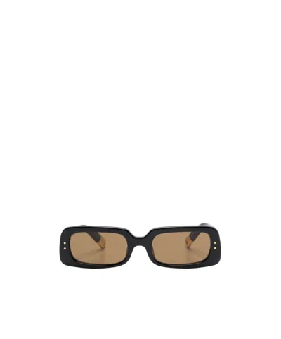 Jacquemus Logo Sunglasses In Green