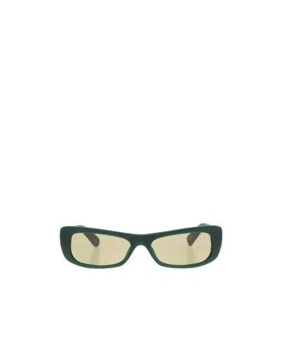 Jacquemus Logo Sunglasses In Nude