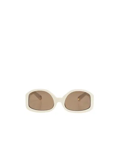 JACQUEMUS LOGO SUNGLASSES