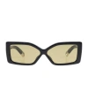 Jacquemus Rectangle Frame Sunglasses Sunglasses In Nude