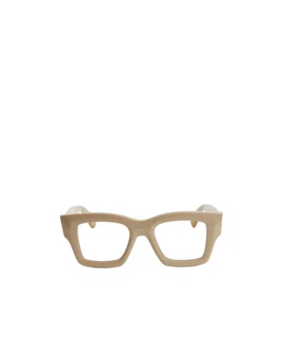 Jacquemus Logo Sunglasses In Nude