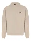 Jacquemus Logo Sweatshirt In Neutral