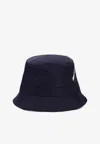 Jacquemus Bucket Hat With Logo In Blue