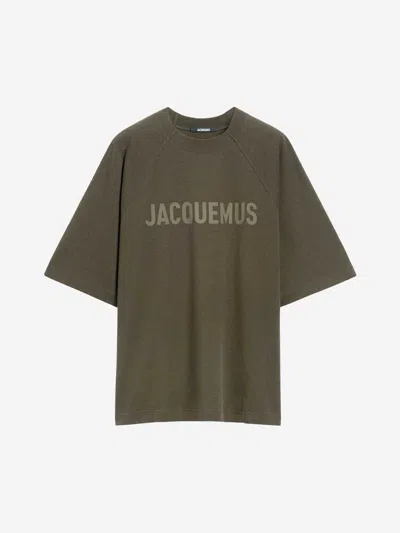 Jacquemus Item O-neck Short-sleeved T-shirt In Military Green