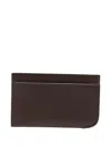 Jacquemus Logo-debossed Cardholder In Pink