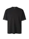Jacquemus Logo-detail T-shirt In Black