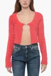 Jacquemus La Maille Neve Manches Longues In Pink