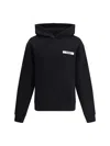 Jacquemus Gros-grain Hoodie In Black