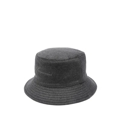 Jacquemus Logo-embroidered Bucket Hat In Pink