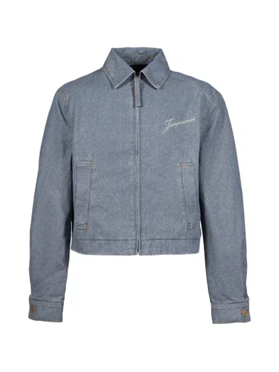 Jacquemus La Veste De-nîmes Canevas In Blue