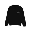 Jacquemus Mens Black Grosgrain-logo Long-sleeve Cotton T-shirt In Black