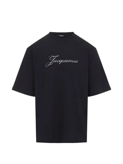 JACQUEMUS LOGO-PRINT T-SHIRT