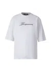 Jacquemus Logo-print T-shirt In White