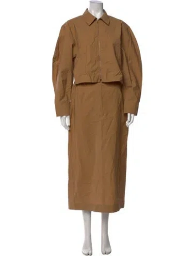 Pre-owned Jacquemus Long Dress In Brown