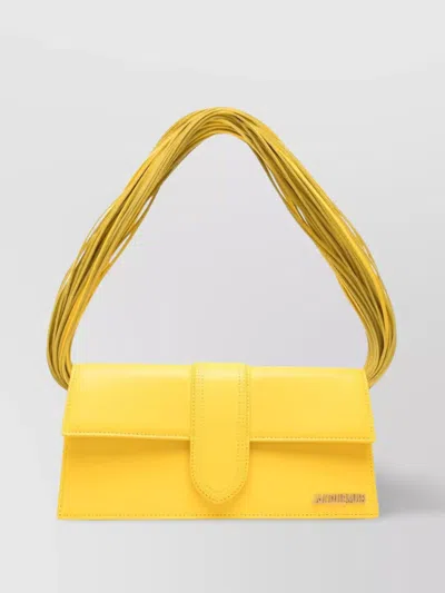 Jacquemus Long Ficiu Calf Leather Shoulder Bag