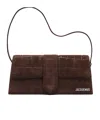 Jacquemus Long Flip Shoulder Bag In Black