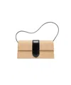 Jacquemus Chic Mini Long Shopping Bag In Nude