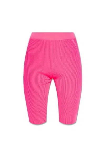 JACQUEMUS LONG KNIT BIKE SHORTS