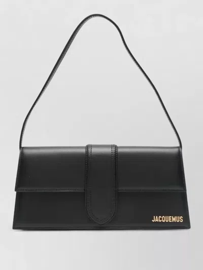 Jacquemus Le Bambino Long Shoulder Bag In Black