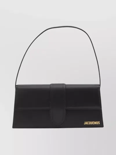 JACQUEMUS LONG LEATHER SHOULDER BAG