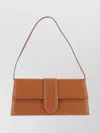 Jacquemus Long Rectangular Shoulder Bag With Adjustable Strap In Brown