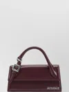Jacquemus Long Shoulder Bag Featuring Buckle Detail In Burgundy