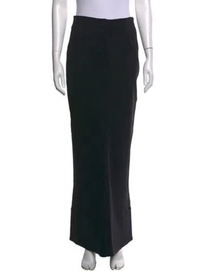Pre-owned Jacquemus Long Skirt In Black