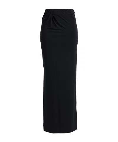 Jacquemus Long Skirt In Black