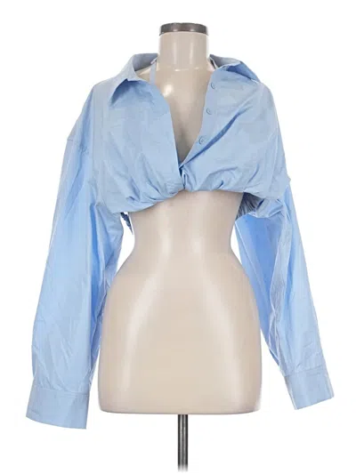 Pre-owned Jacquemus Long Sleeve Blouse In Blue