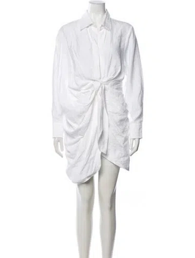 Pre-owned Jacquemus Long Sleeve Button-up Top W/ Tags In White